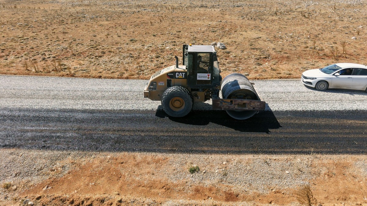 Afşin Oğlakkaya Yolu Büyükşehir’le Modernize Edildi