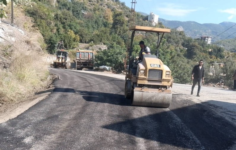 Alanya Kırsalında Yoğun Çalışma Sürüyor
