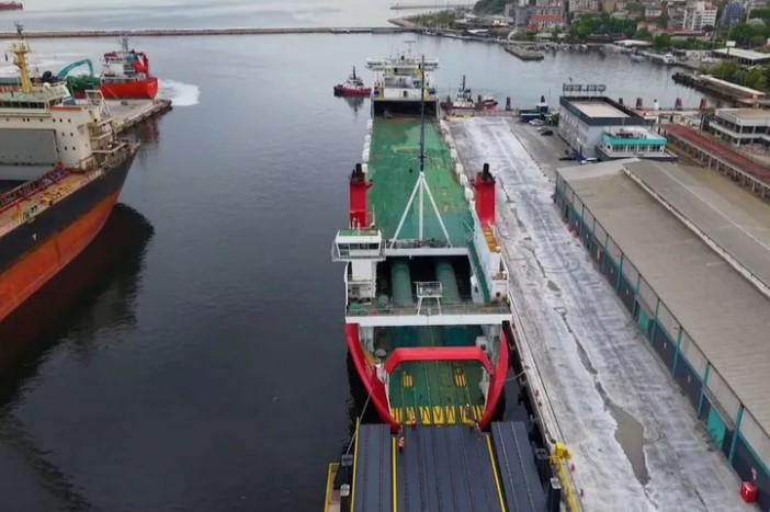 Bandırma-Tekirdağ Hattıyla Türkiye’nin İkinci Tren Feribotu Seferde