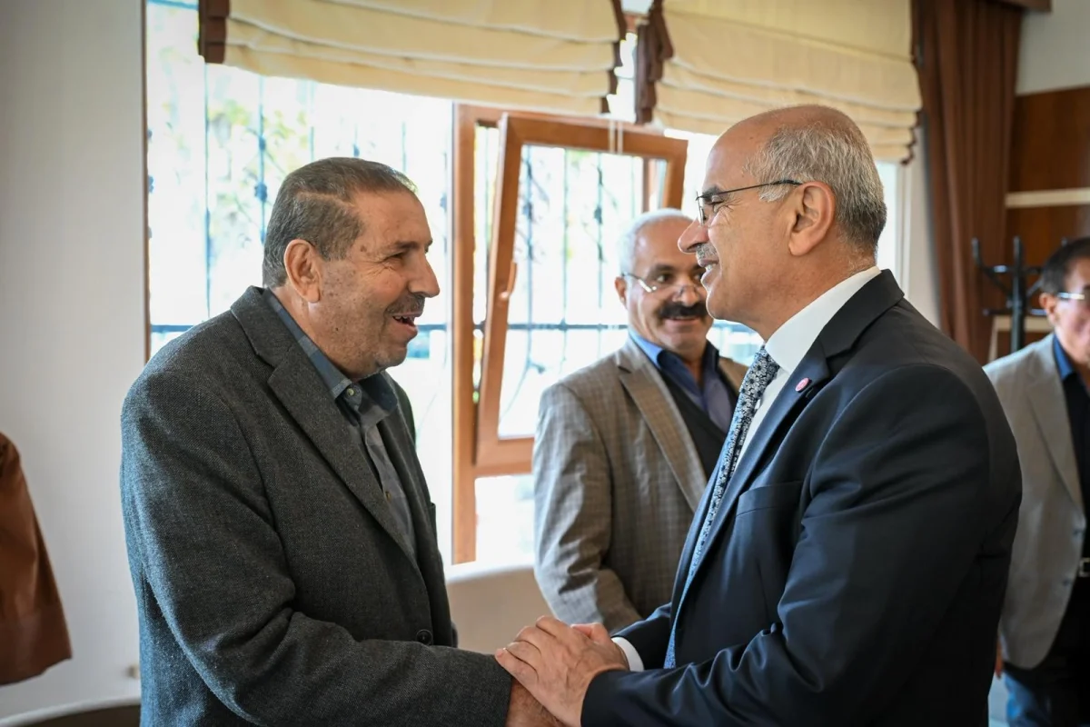 Başkan Sami Er, Yaşlılarla Vefa Konağı’nda Buluştu