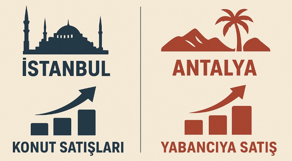 İstanbul en çok satışı yaptı, yabancılar Antalya’yı tercih etti
