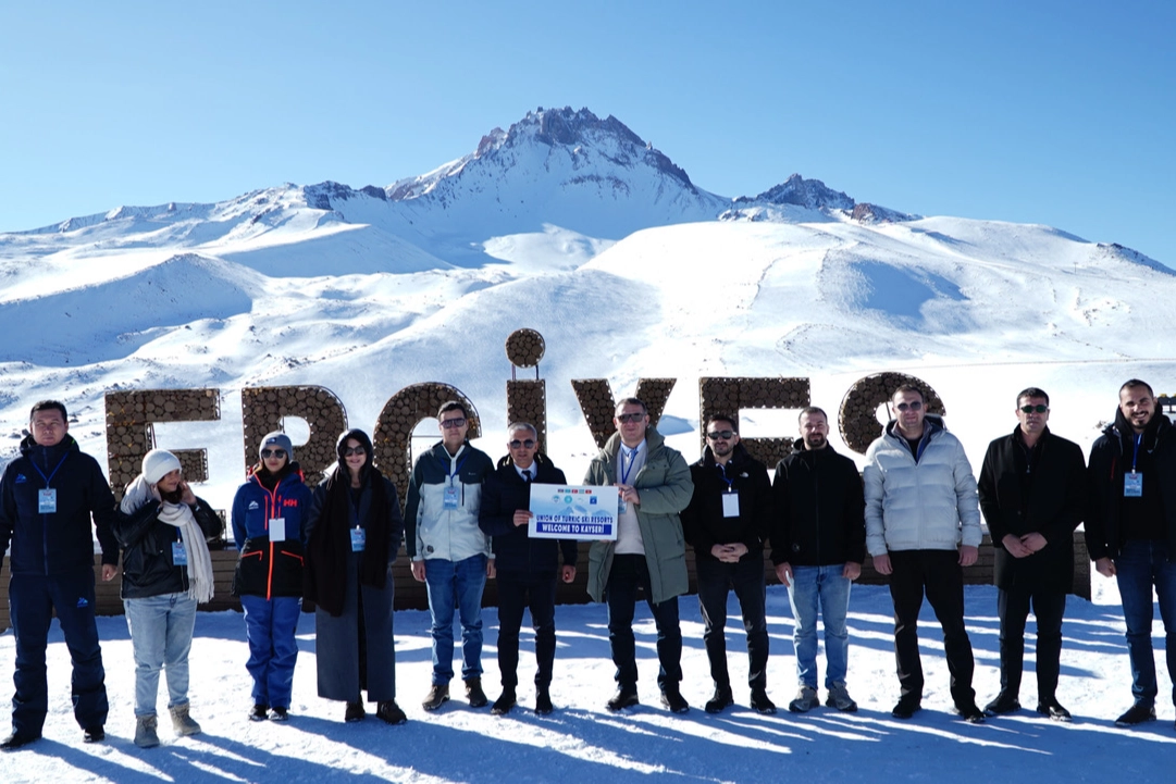 Kayseri Büyükşehir, Türk Kayak Merkezleri Birliği’ni Konuk Etti
