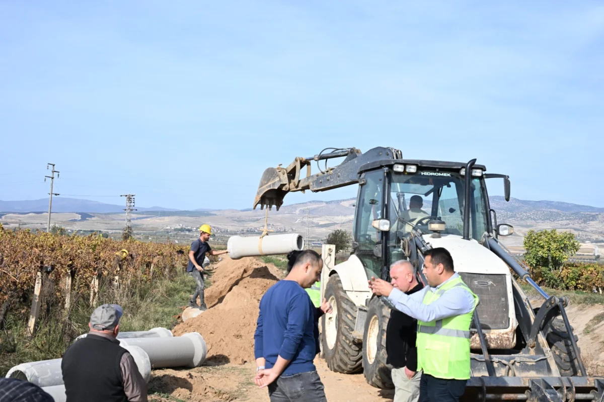 Manisa Alaşehir’de Altyapı Sorununa 30 Yıl Sonra Çözüm
