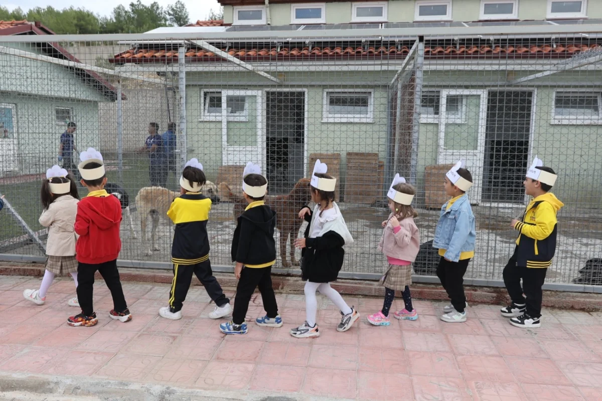 Muğlalı Minikler Can Dostları Unutmadı