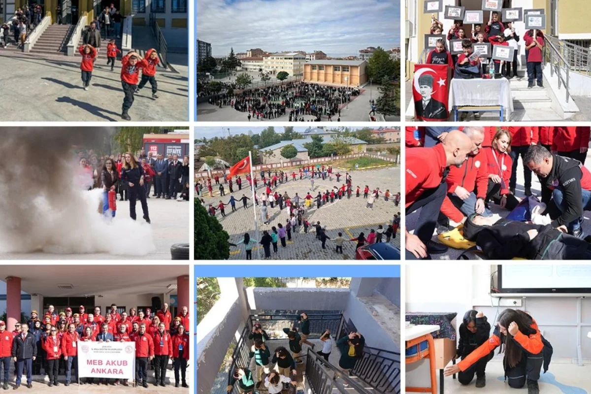 Okullarda 13 Ekim’de Eş Zamanlı Tatbikat Gerçekleşti