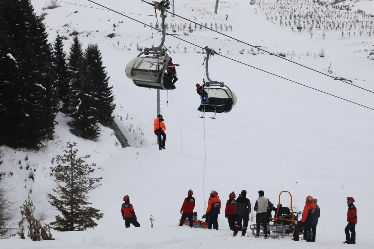 Ordu Çambaşı’nda Tatbikatla Kurtarma Yeteneği Test Edildi
