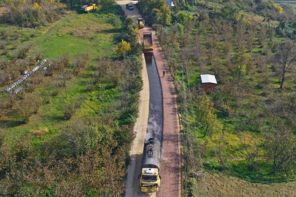 Ordu'da Yol Çalışmaları Aralıksız Sürüyor