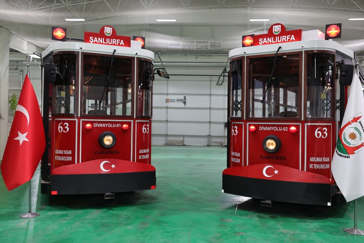 Şanlıurfa’da Divanyolu Yaya Dostu Oluyor, Nostaljik Tramvaylar Geliyor